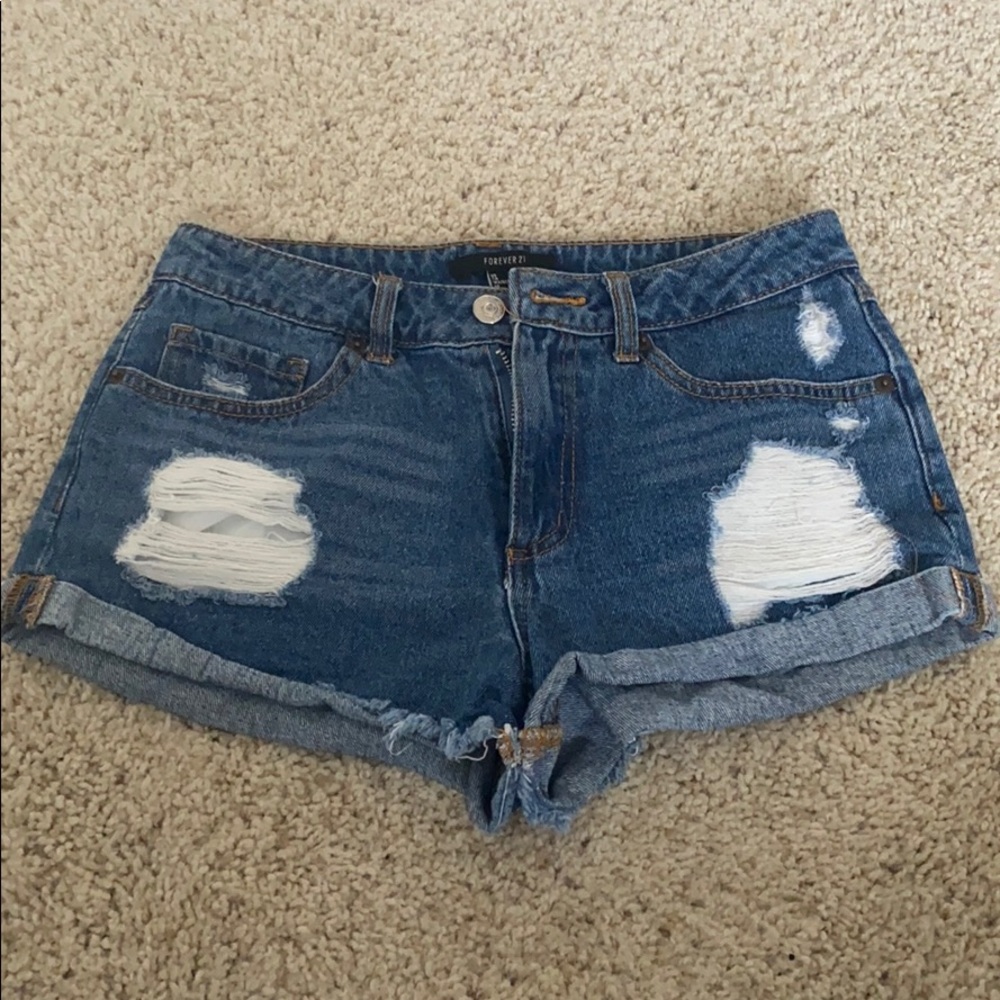 Jean shorts